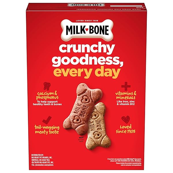 MILK-BONE FLAVOR SNACKS DOG TREATS, SMALL BISCUITS, 24 OUNCE