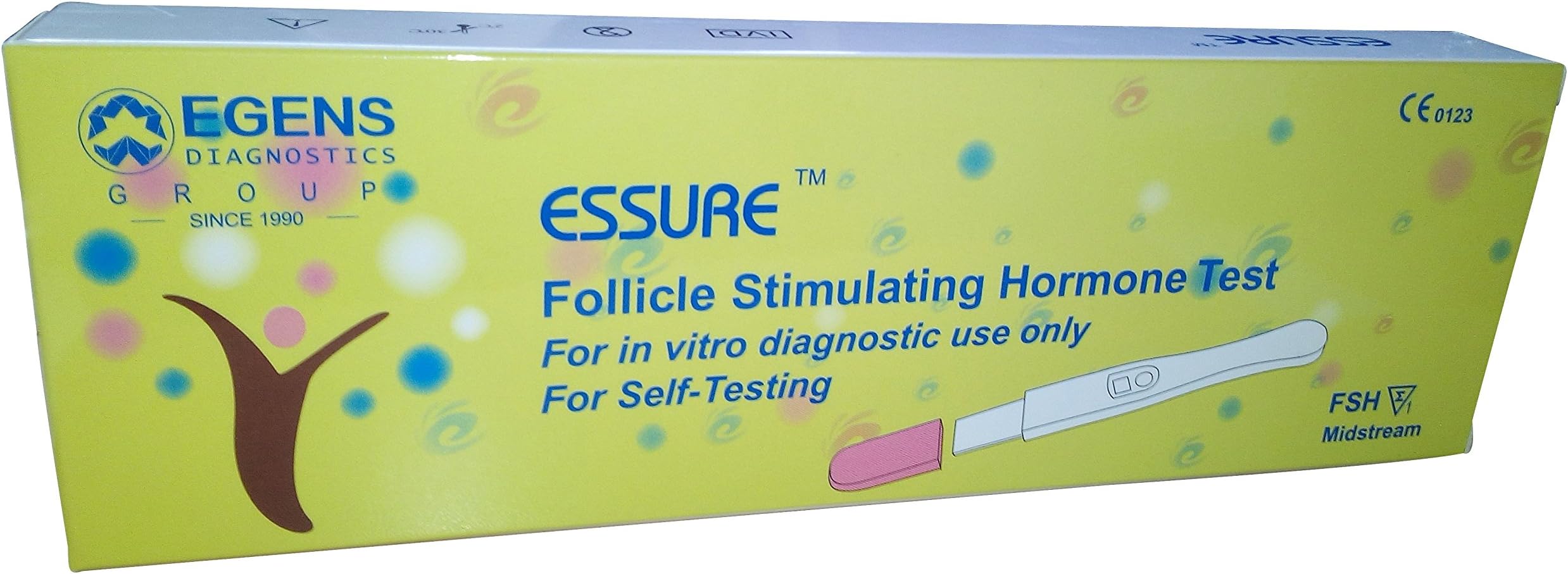 Egens 2 x Menopause Home Urine Midstream Test Kit - FSH Testing