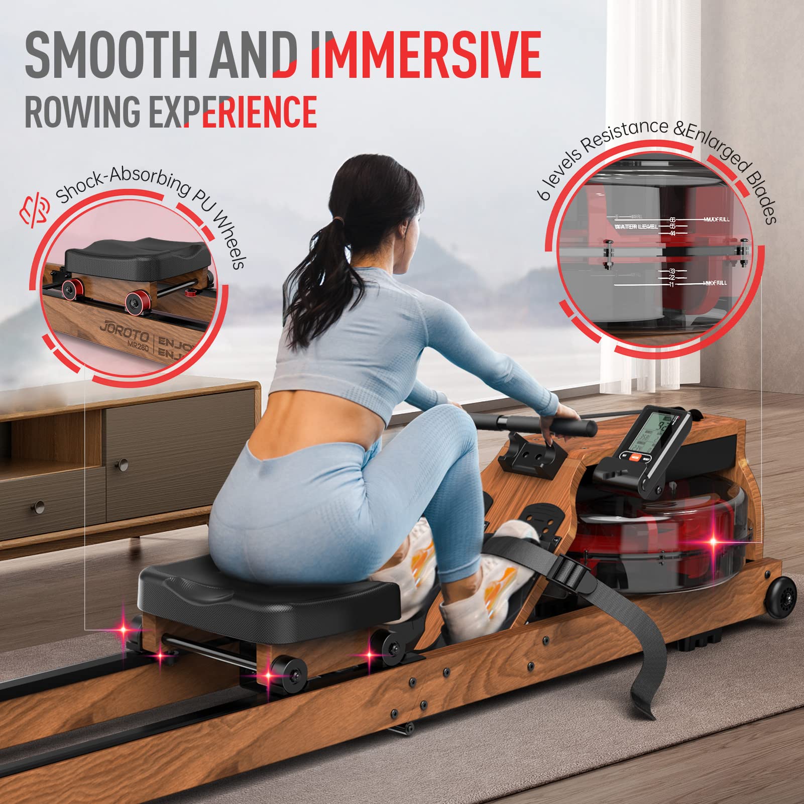 Water Rowing Machine