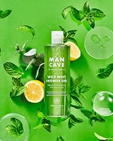 ManCave Wild Mint Shower Gel 500ml Men Invigorating Body Wash view 2
