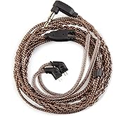 KZ CCA 2PIN IEM cable de auriculares, 4 núcleos de cobre trenzado de alta pureza, cable de repuesto de cobre para auriculares