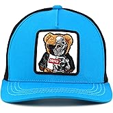 JLGUSA Bear Robot Savage Mesh Trucker Hat Curved Bill Baseball Cap TL New