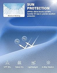 Men's UPF 50+ Sun Protection Hoodie Jacket
