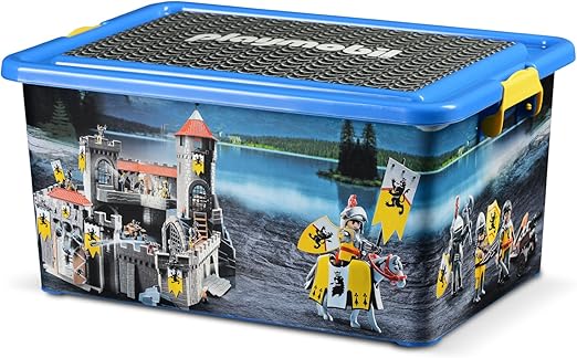 Playmobil Caja de plástico 23L Caballeros: Amazon.es: Hogar