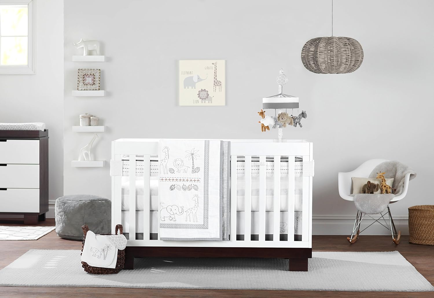 jungle crib bedding set