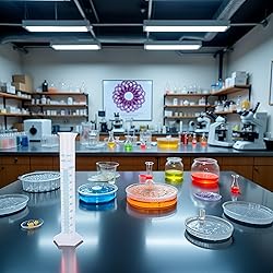 1PC 100ml Plastic Graduated Cylinder - Transparent