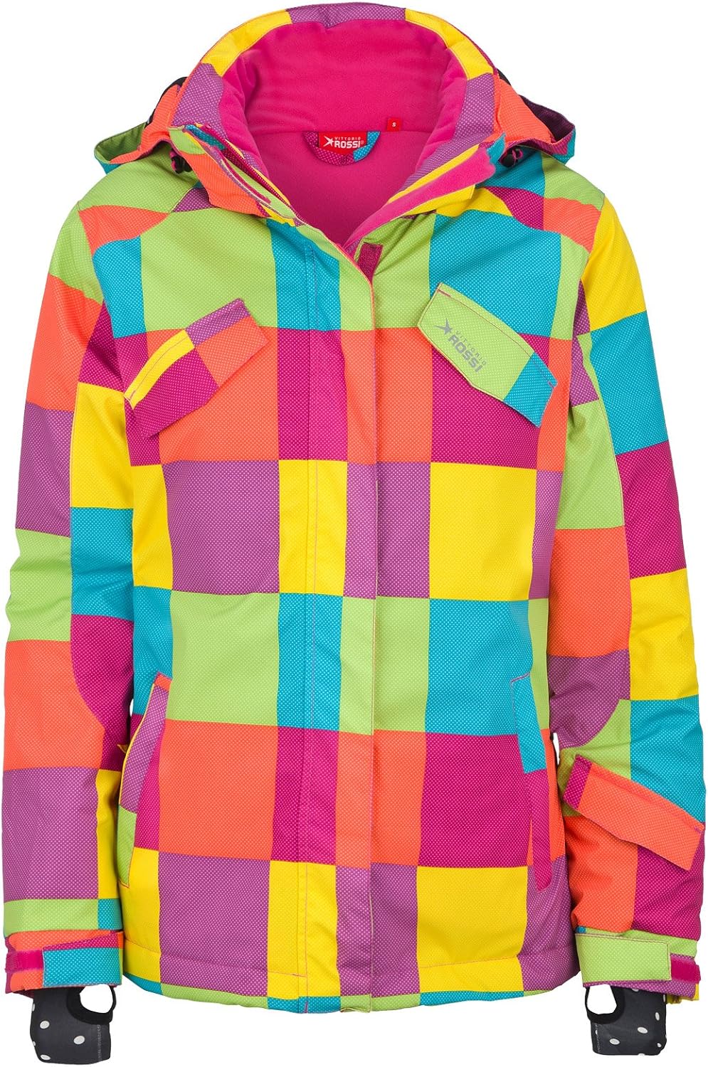 rainbow snowboard jacket