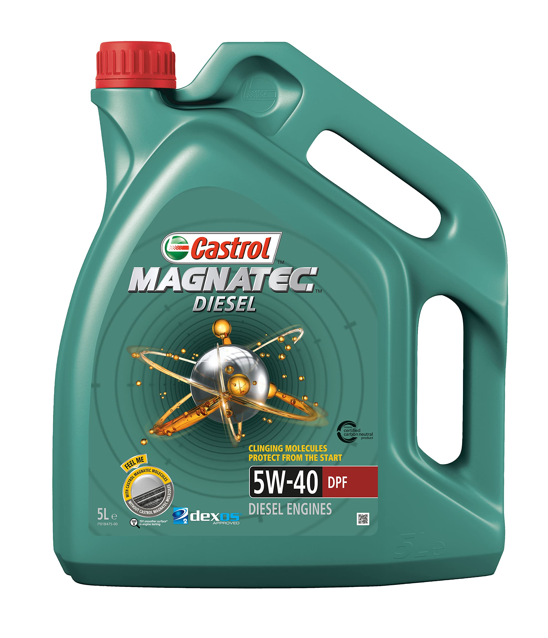 Castrol MAGNATEC Diesel Engine Oil 5W-40 DPF 5L (German label)