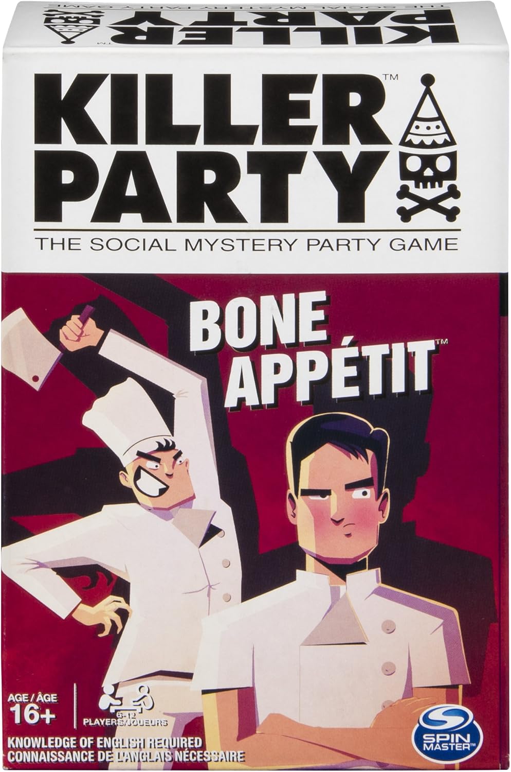 KILLER PARTY THE SOCIAL MYSTERY GAME 16+ 6-12 PLAYERS