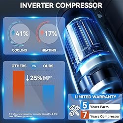 YITAHOME 9000 BTU Mini Split Air Conditioner Heat