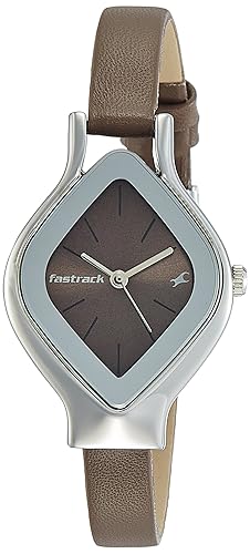 Om Stylish Brown Dial Analog Leather Belt Watch for Men