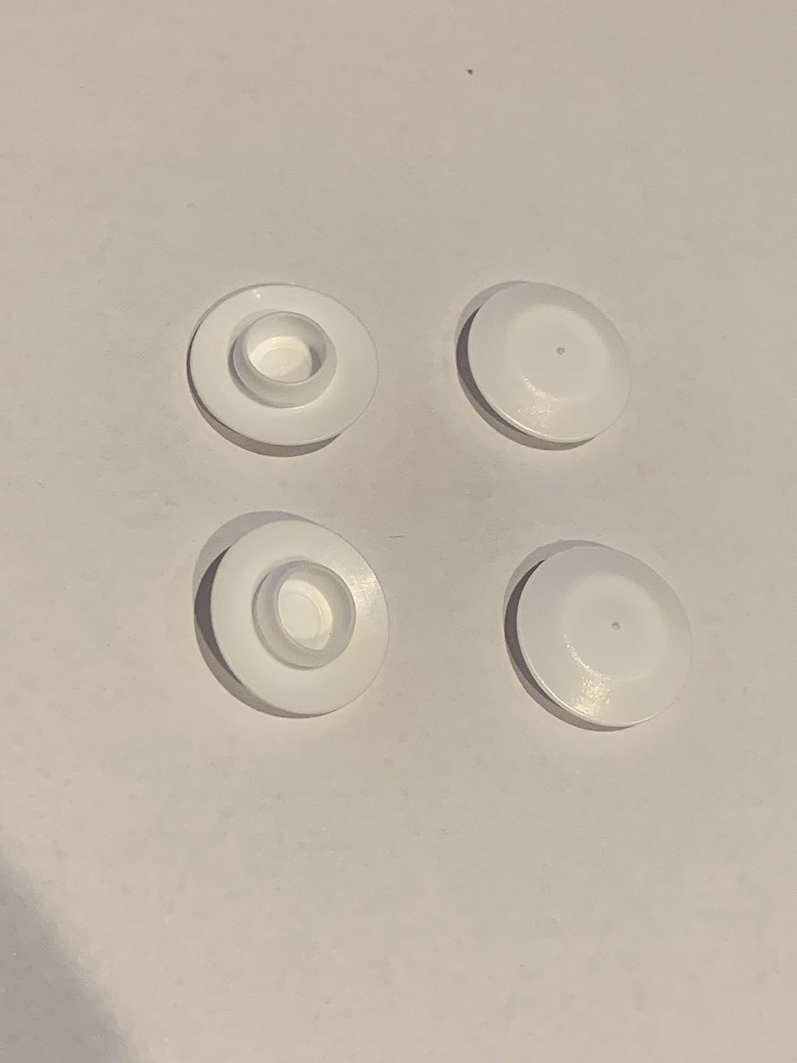 Premium 50 3/8" White Plastic Flush Type Hole Plugs 3/4" Head eBay