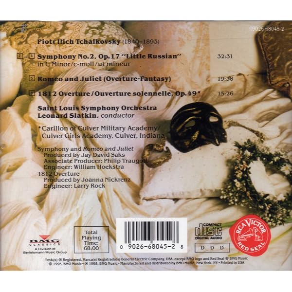 Tchaikovsky, Leonard Slatkin, Saint Louis Symphony Orchestra