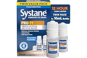 Systane PRO PF Multi-dose Preservative-Free Lubricant Eye Drops 2 Count