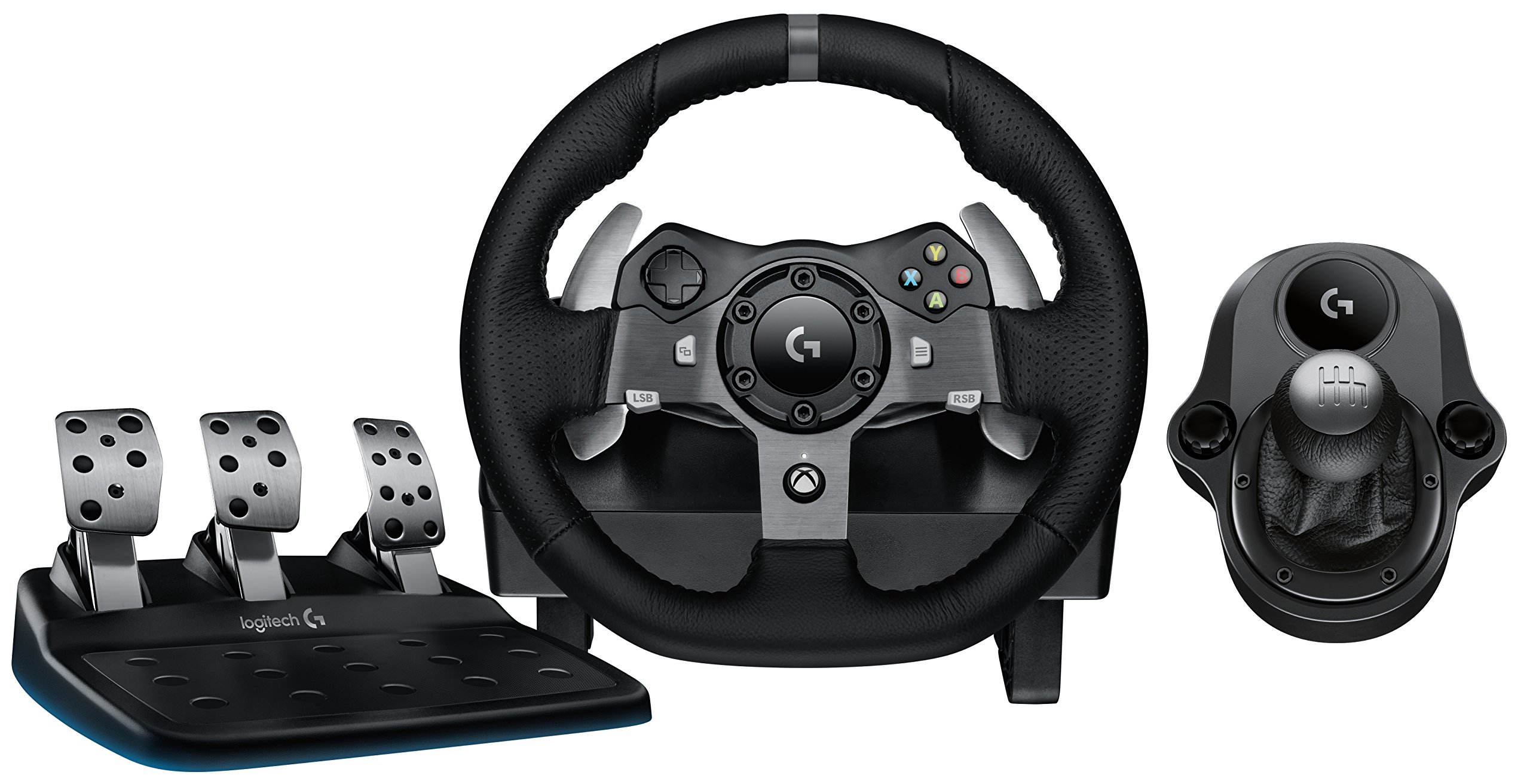 Logitech G920 Driving Force Racing Wheel + Logitech G Driving Force