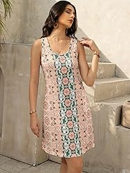 LUXVEER Womens Summer Dresses 2025 Casual Loose