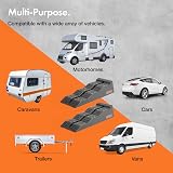 VonHaus Caravan Levelling Ramp Set 2.5 Tonne 3-Step Non-Skid Chocks view 7