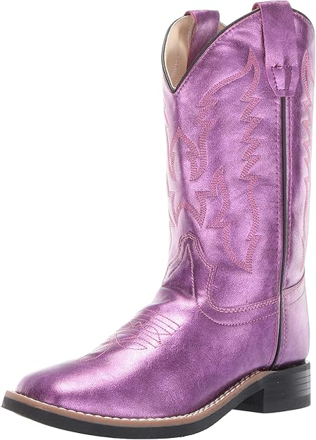 little girl purple cowboy boots