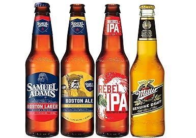 Nationalfeiertag USA 4th of July Bier Paket mit 4 Bieren