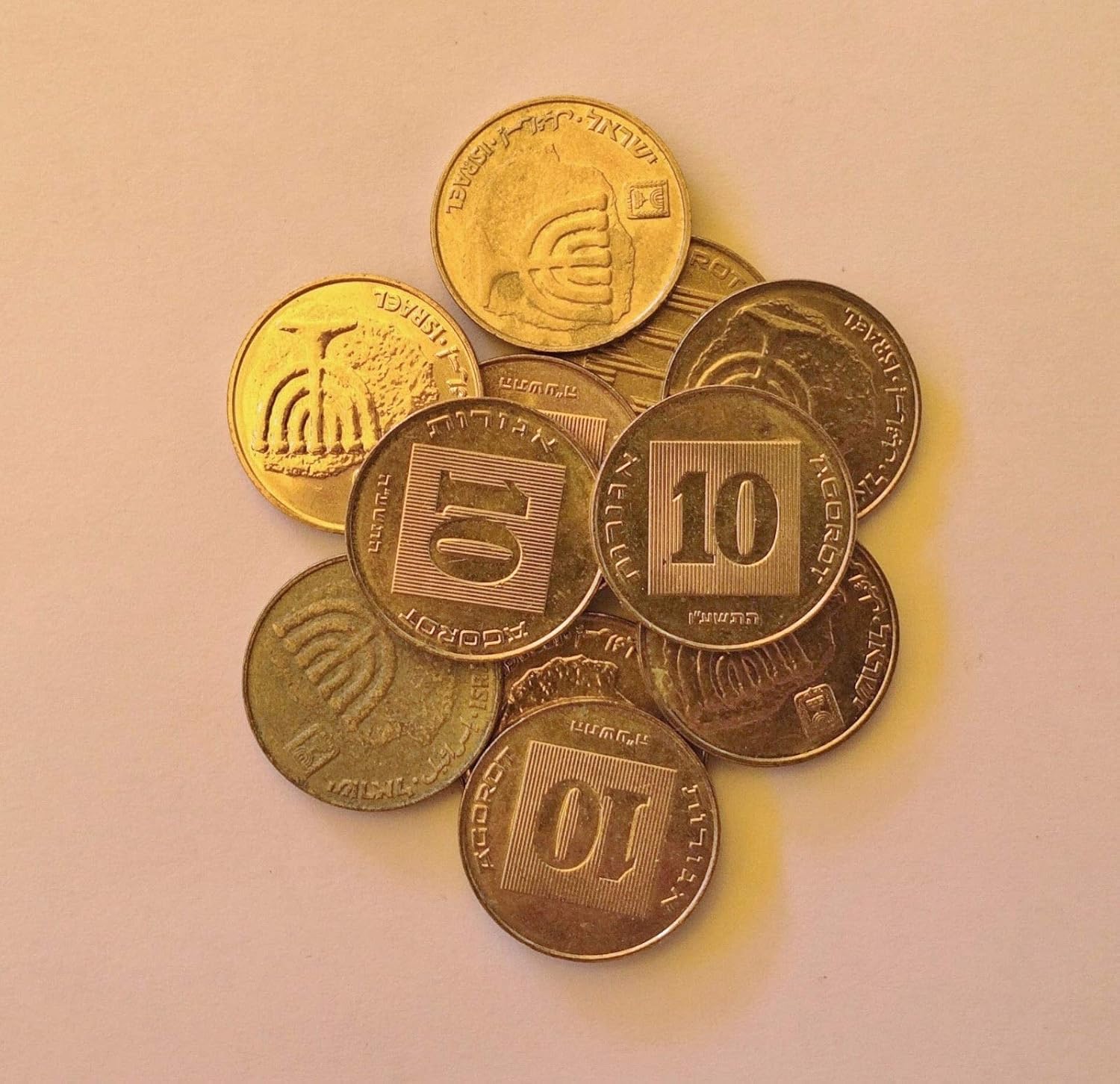 Israel 10 Agorot Coin Value In Us
