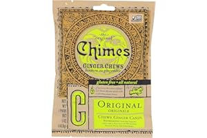 Chimes Ginger Chews, Original, 5 Ounce (Pack of 1)