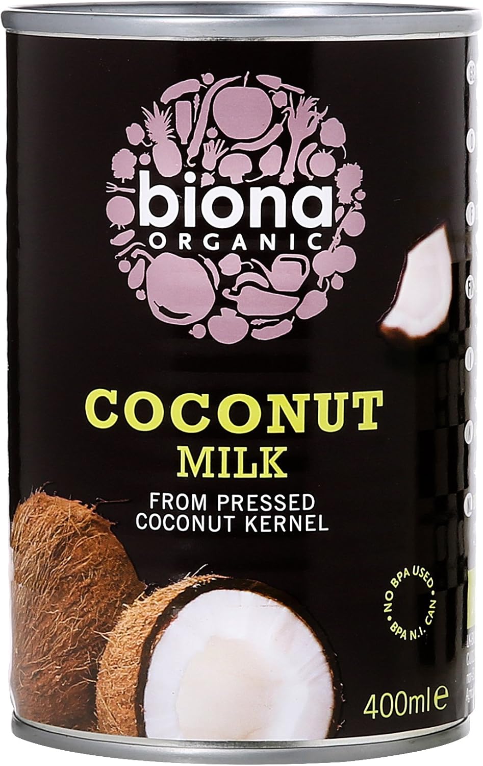 Biona Organic Coconut Milk, 400ml Amazon.co.uk Grocery