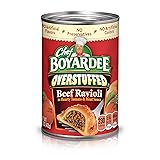 Chef Boyardee Overstuffed Beef Ravioli, 15 oz, 12