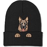 Dog Gifts Beanie hat Embroidered Dogs Winter Knitted Beanies Hats Dog Lover Gifts Skull Caps for Women Men