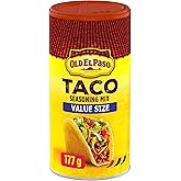 OLD EL PASO - VALUE SIZE PACK - Taco Seasoning Mix Original, No Artificial Flavours, No Artificial Colours, 177 Grams Package
