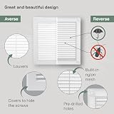 Vent Systems 150x150mm White Soffit Vent Cover Pack of 2 view 3