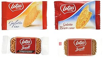 Lotus Biscoff & mehr, 4 Mix, 180 x 1 Stück, 1er Pack (1 x 1.130 g)