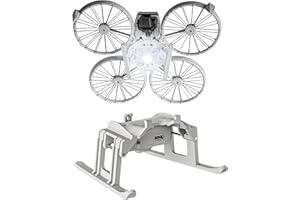 STARTRC PHOTO Landing Gear for DJI Flip,Lighted Landing Gear 2-in-1 Kit for DJI Flip Drone Accessories