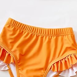 YWFSHOP Toddler Baby Girls Swimsuit Cute Ruffle 2
