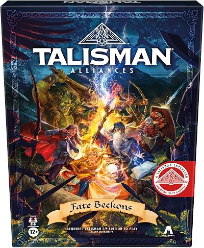 Hasbro Gaming Talisman Alliances Fate Beckons Board Game Expansion 2-6 Players