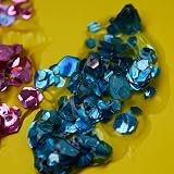 Moon Glitter Holographic Chunky Face Body Glitter Gel Green 12ml Cosmetic view 9