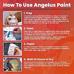 Angelus Acrylic Leather Paint, 4 Fl Oz
