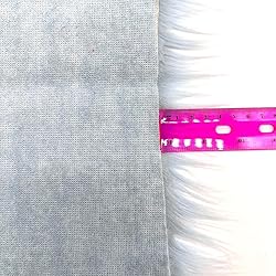 Ice Fabrics Faux Fur Fabric Squares - 20x20 Inches