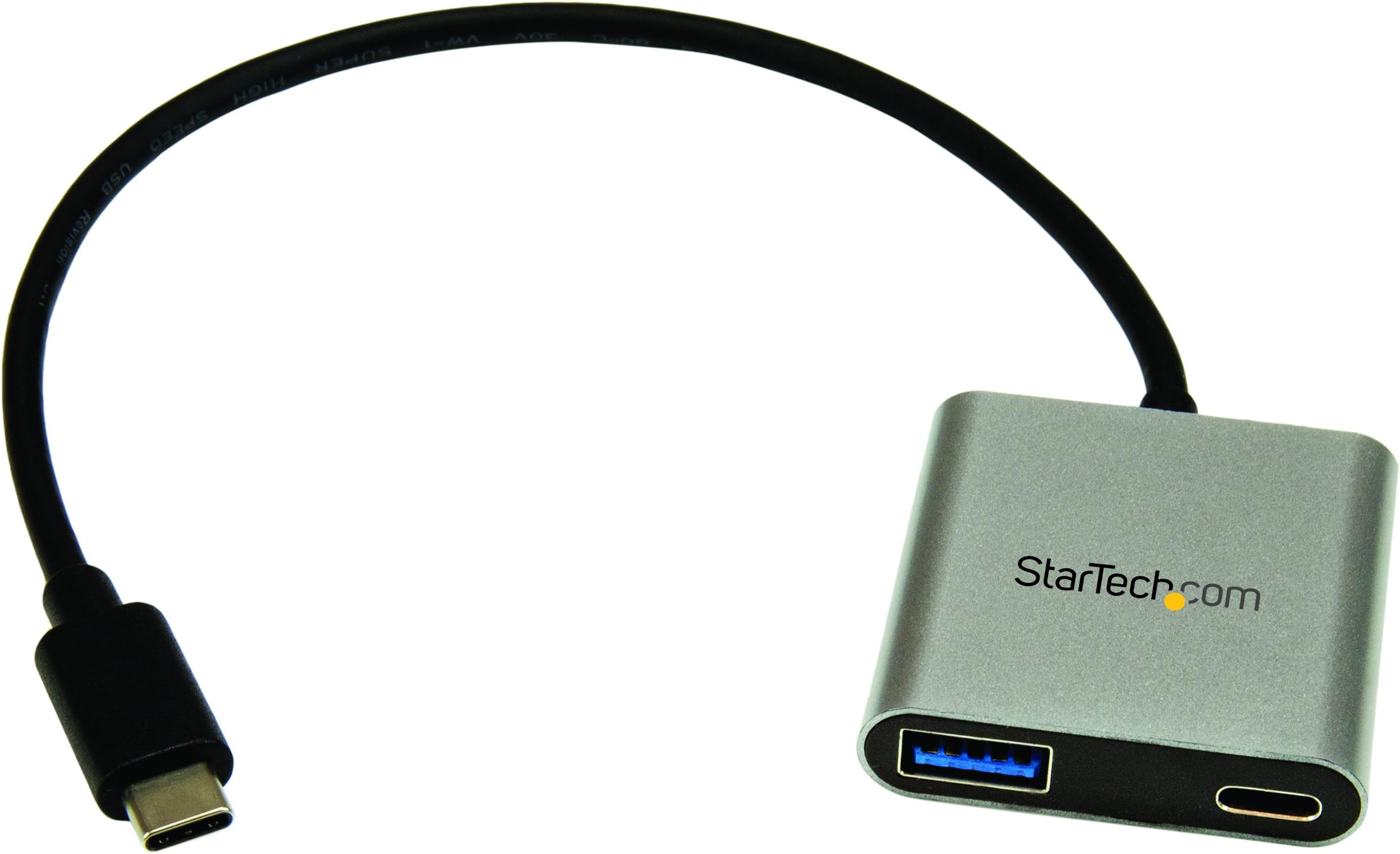 StarTech.com HB30C1A1CPD USB to USB C Adapter with Power Delivery (USB PD), Compact, USB C Converter, USB-A to USB-C Adapter, USB C Port Adapter