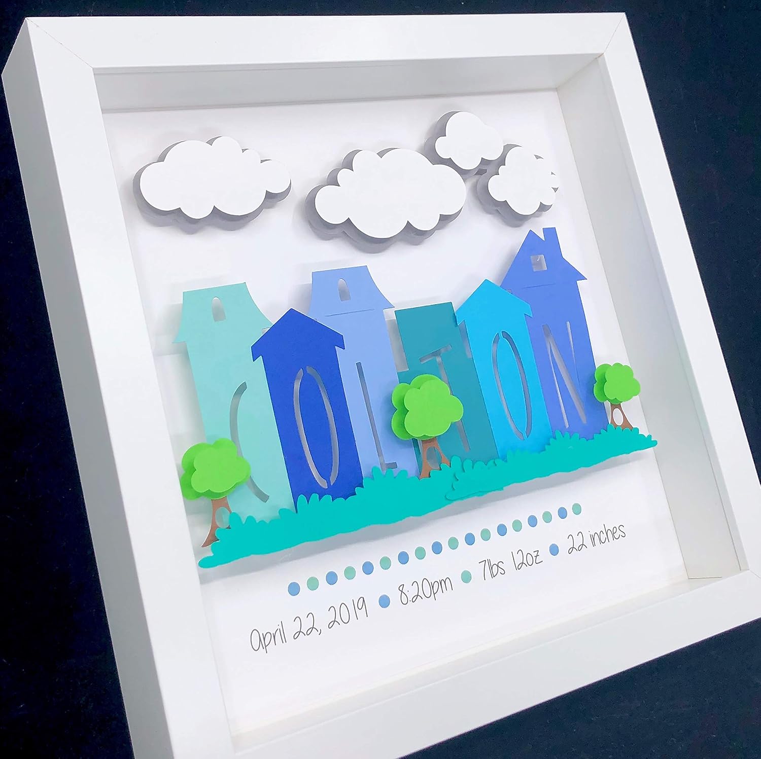 personalized baby art