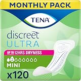 TENA Discreet Ultra Pads Mini Light Bladder Leaks 6x20p