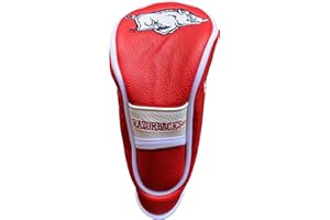 Team Golf NCAA Hybrid Golf Club Headcover, Hook-and-Loop Closure, Velour lined for Extra Club Protection