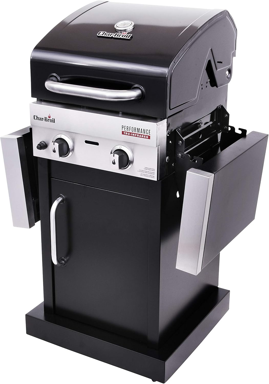 review Char-Broil Performance TRU Infrared 300 2-Burner Cabinet Liquid Propane Gas Grill