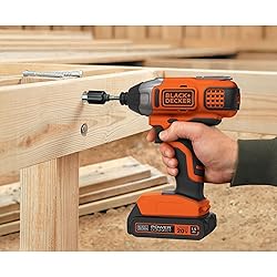 BLACK+DECKER 20V MAX* POWERCONNECT 1/4 in. Cordless