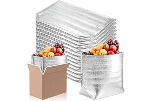 13 Pack Insulated Shipping Bags, Thermal Box Liners for Frozen and Hot Food, Large Waterproof Reusable Insulation Bags for Sh