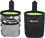 Lanjue 2 Pieces Dog Treat Bags Black Camouflage 600D Waist Clip Pouches view 8