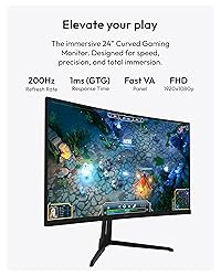 Pixio PXC248 Wave 24 inch 200Hz Refresh Rate FHD