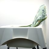 ZARPMA Forest Pattern Cotton Highchair Cover for Ikea Antilop Green Forest view 4