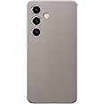 SAMSUNG Galaxy S24 Vegan Leather Phone Case, Protective Cover with Soft Touch, Elegant Design, Scratch Protection, US Version, GP-FPS921HCAAW, Taupe