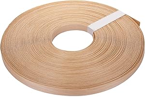 Yarlung 3/4 Inch x 250 Feet Roll Birch Plywood Edge Banding, Preglued Real Wood Veneer Edging, Iron on with Hot Melt Adhesive, Flexible Wood Tape Sanded to Perfection for Furniture Restoration