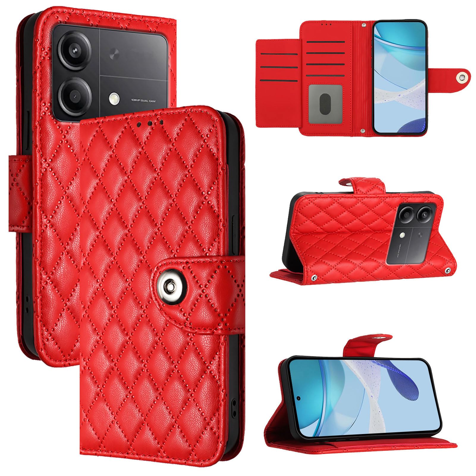 Rfvzubemok Compatible with Redmi Note 13R Pro 5G